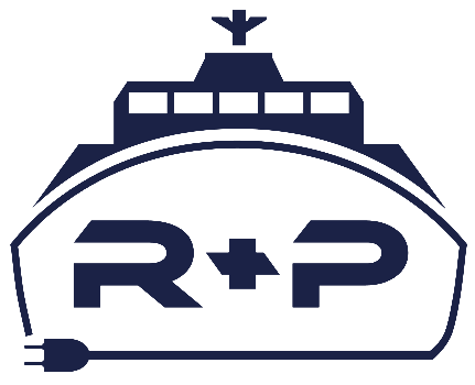Logo Rumbohm + Plessow Electrical Ship Design Service